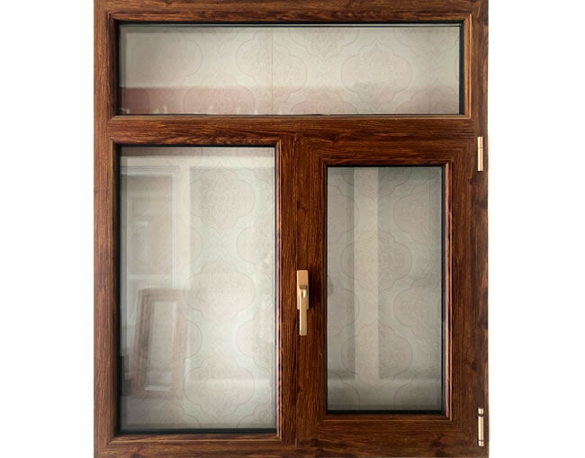 木質65、70平開門窗